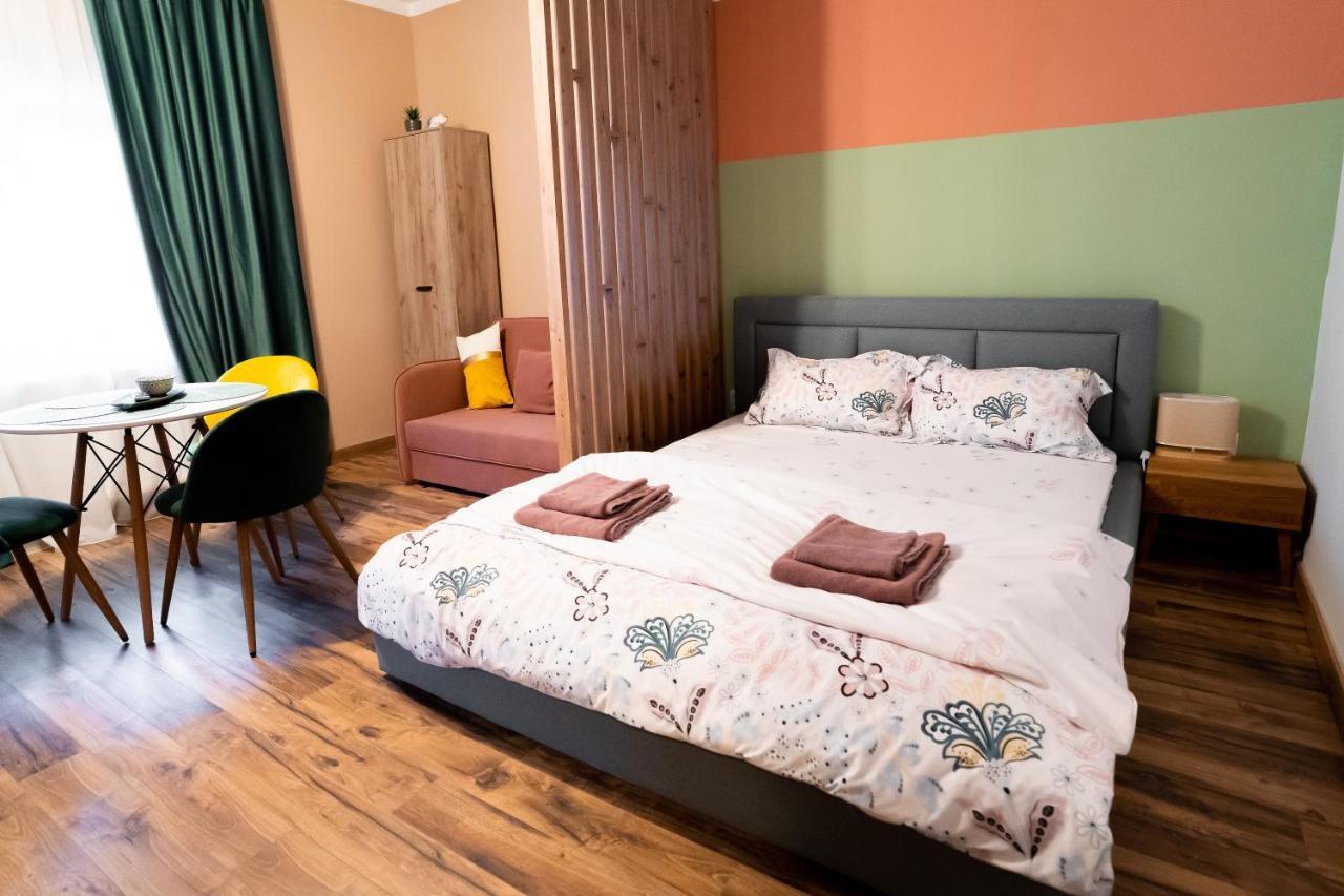 Galeria Grafit Apartments 锡比乌 外观 照片