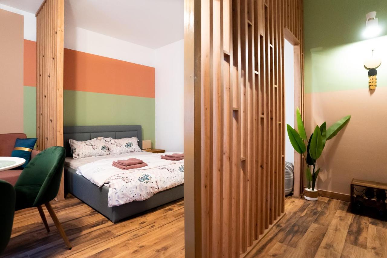 Galeria Grafit Apartments 锡比乌 外观 照片