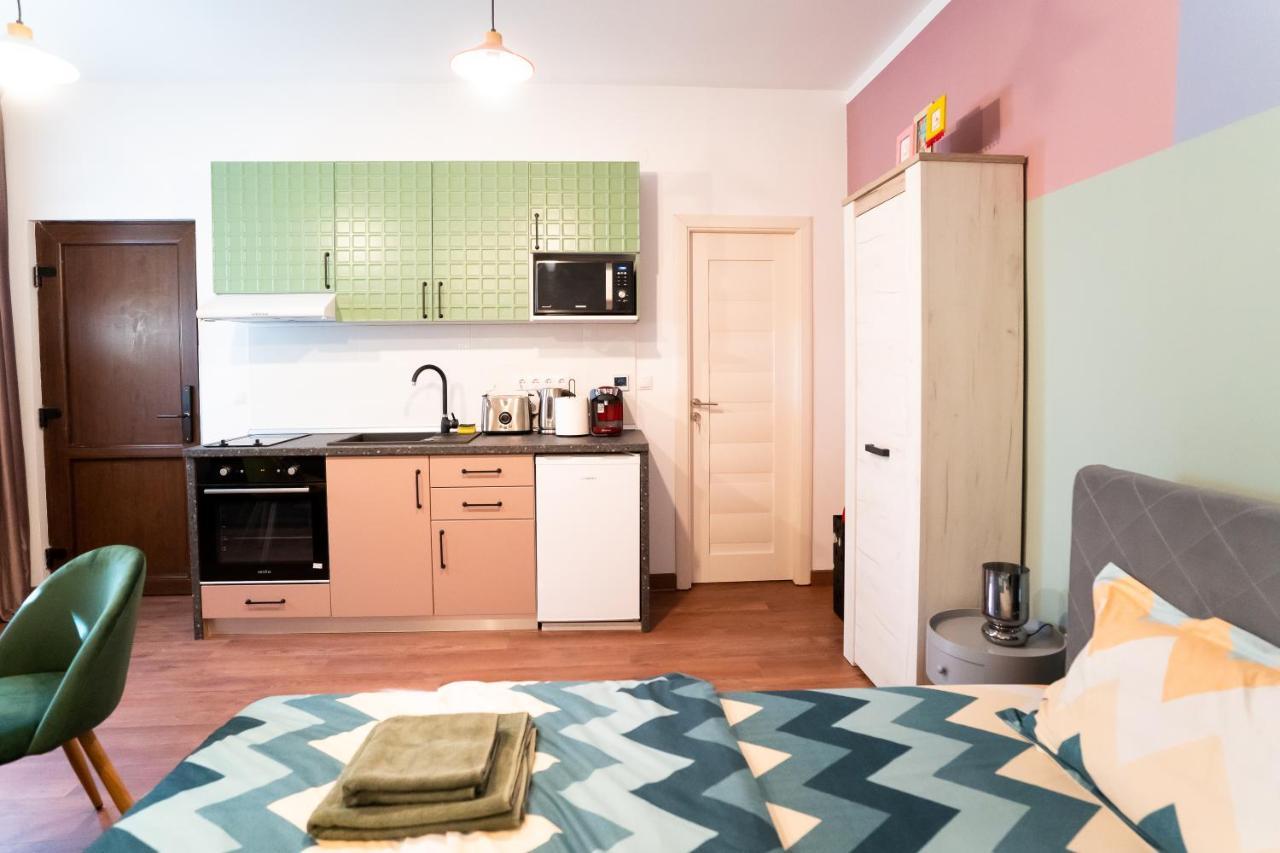 Galeria Grafit Apartments 锡比乌 外观 照片
