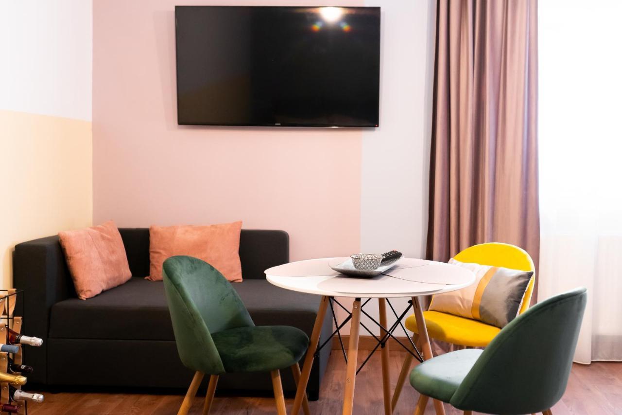Galeria Grafit Apartments 锡比乌 外观 照片